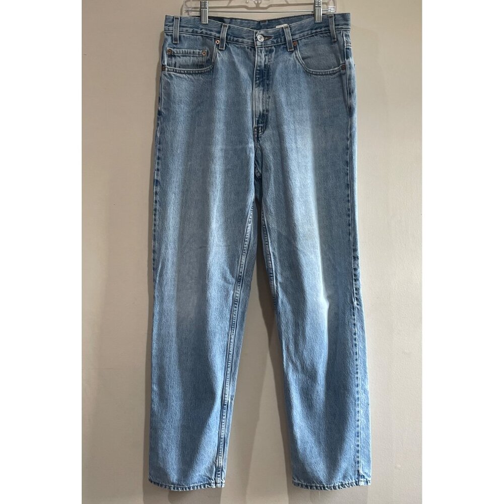 Levi's 550 Jeans Mens 36X34 Vintage Y2K Straight Leg Distressed Grunge